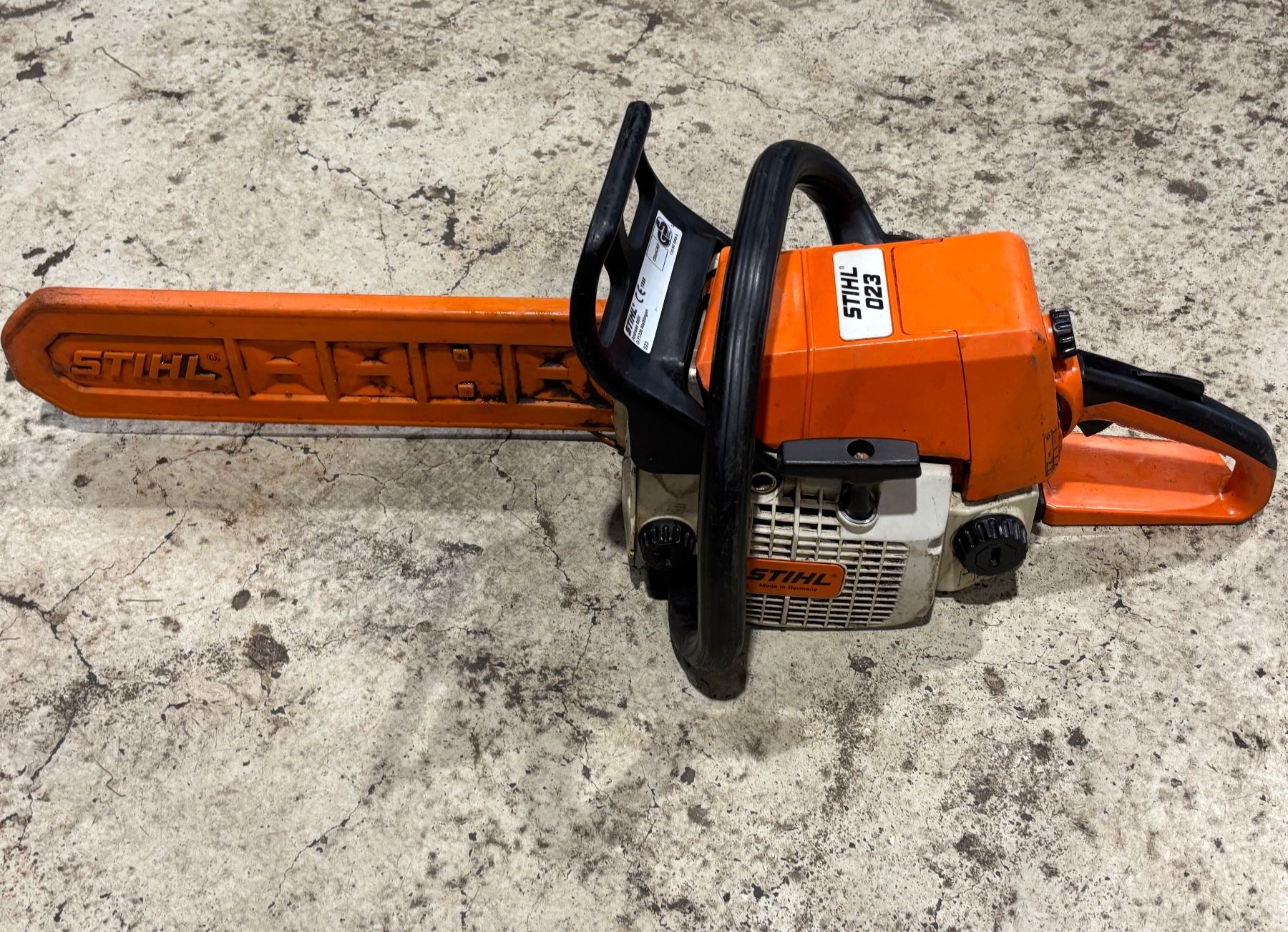 Stihl Seghe: Motorsäge Stihl 023 profi – Usato da Grono venduto da Alpina6537 5