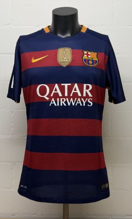 FC Barcelona 2015/16 – Ivan Rakitić #4 Matchworn Home Trikot