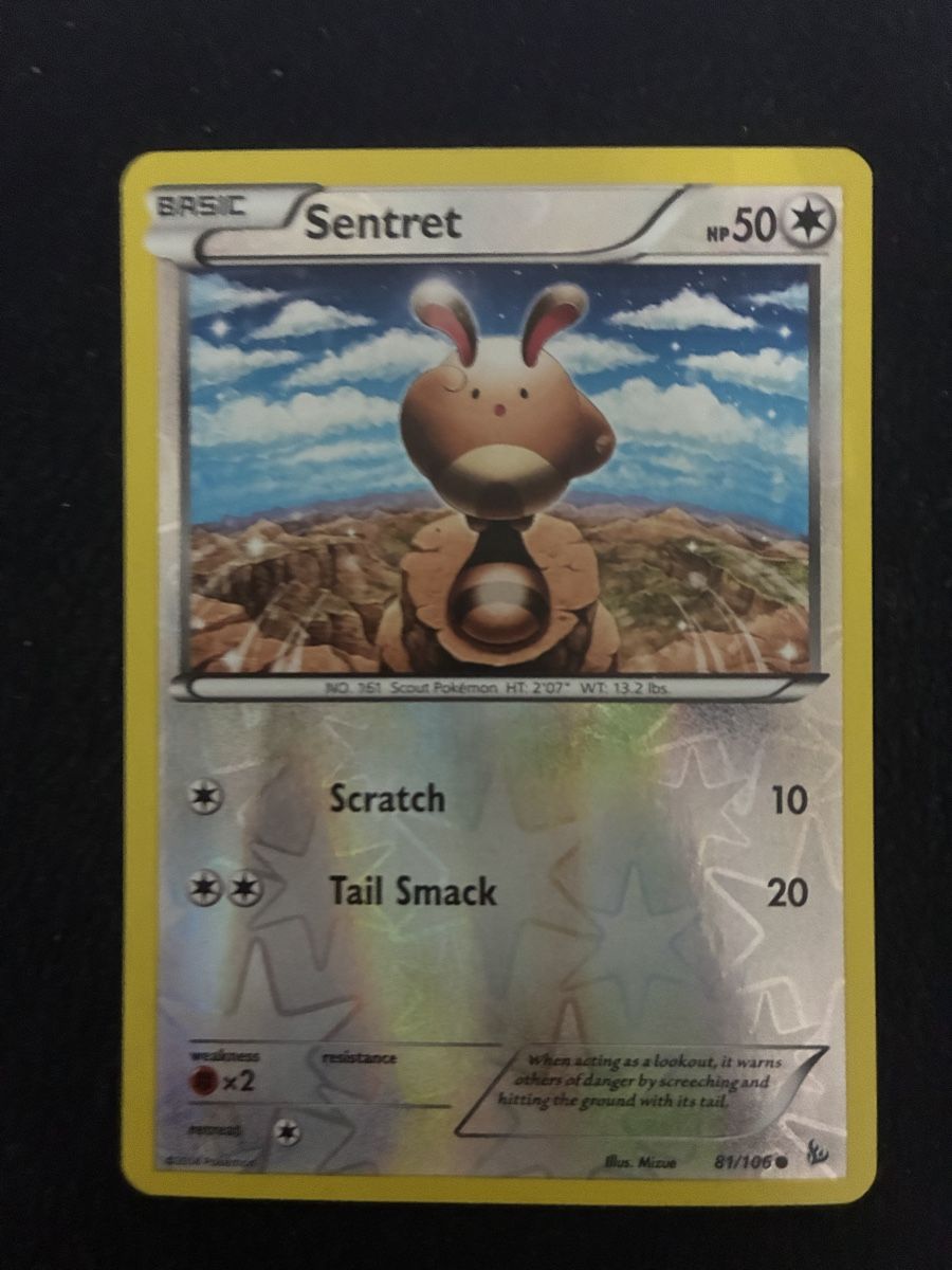 Pokémon Carte collezionabili: FLASHFIRE # 81 SENTRET EX – Nuovo (secondo la descrizione) da Taverne venduto da nad02026