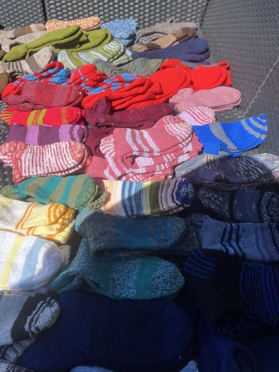 Calze: Diverse Wollsocken Handarbeit – Nuovo e nell'imballaggio originale da Bülach venduto da Cucculi