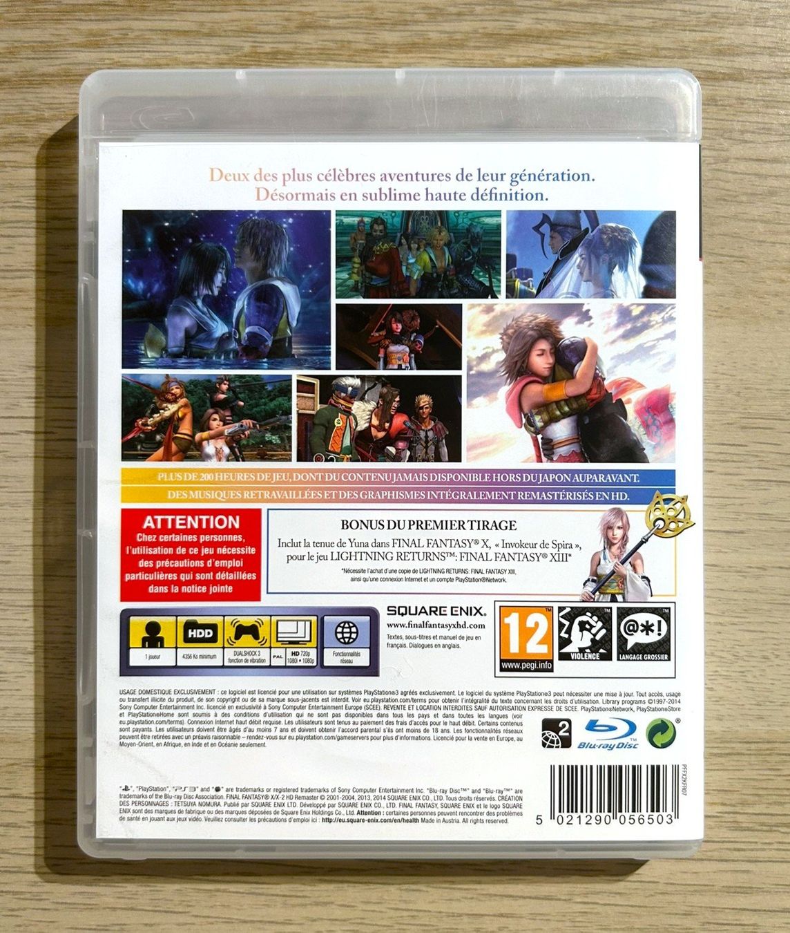 Sony Giochi: Final Fantasy X/X-2 HD Remaster PS3 – Usato da St. Gallen venduto da Alpine.Arcade 1