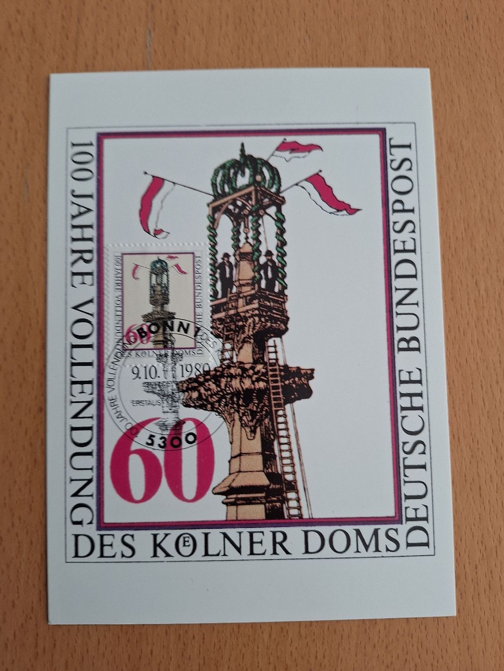 Tutti i francobolli: Maximumkarte Kölner Dom 1980 – Nuovo (secondo la descrizione) da zumikon venduto da lotegrandote