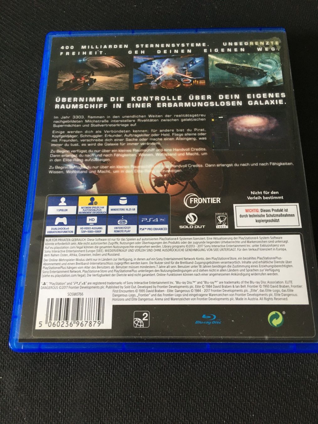Sony Giochi: Elite - Dangerous - PS4 / Playstation 4 – Usato da St.Gallen venduto da Punktchen01 1