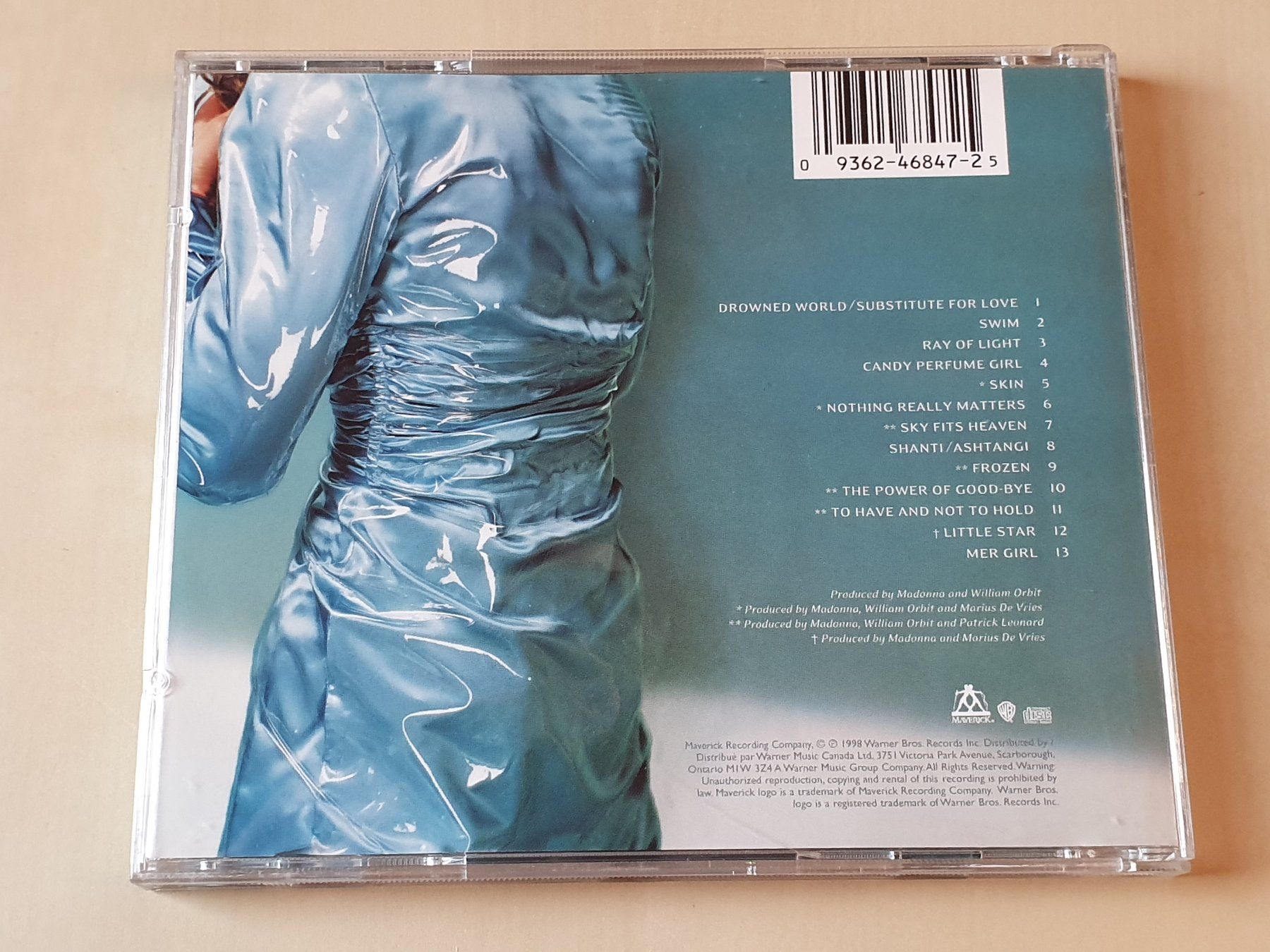 CDs: Madonna Ray of Light – D'occasion à Stansstad par collectorsshop 1