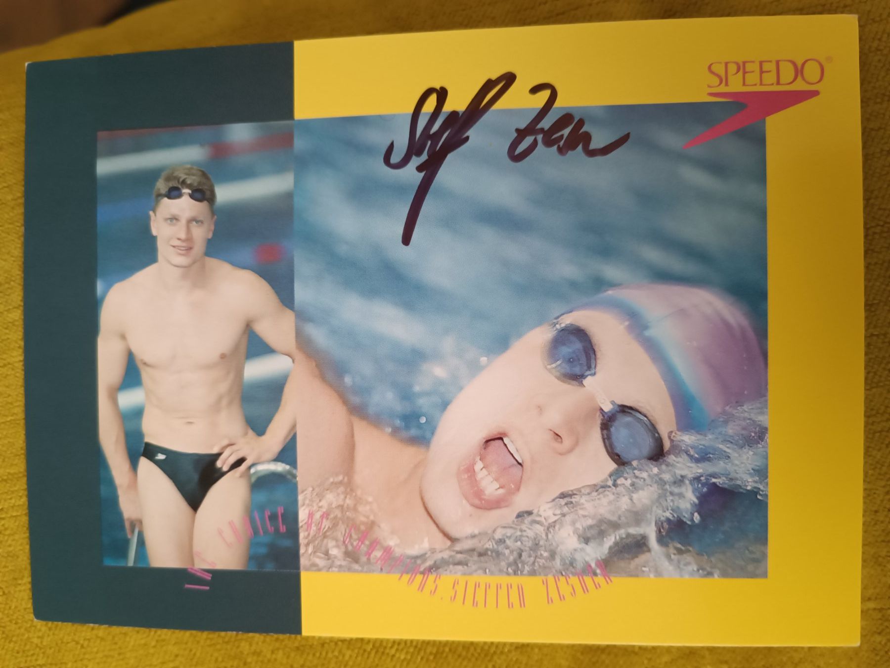 Autografi: Steffen Zesner - Olympia Bronze – Usato da Menziken venduto da Artographs