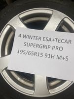 4 Winterräder Aeroline 195/65R15 Esa+Tecar Supergrip Pro