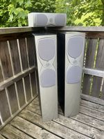 HECO Krypton 400 Lautsprecher-Paar  mit Center Speaker!