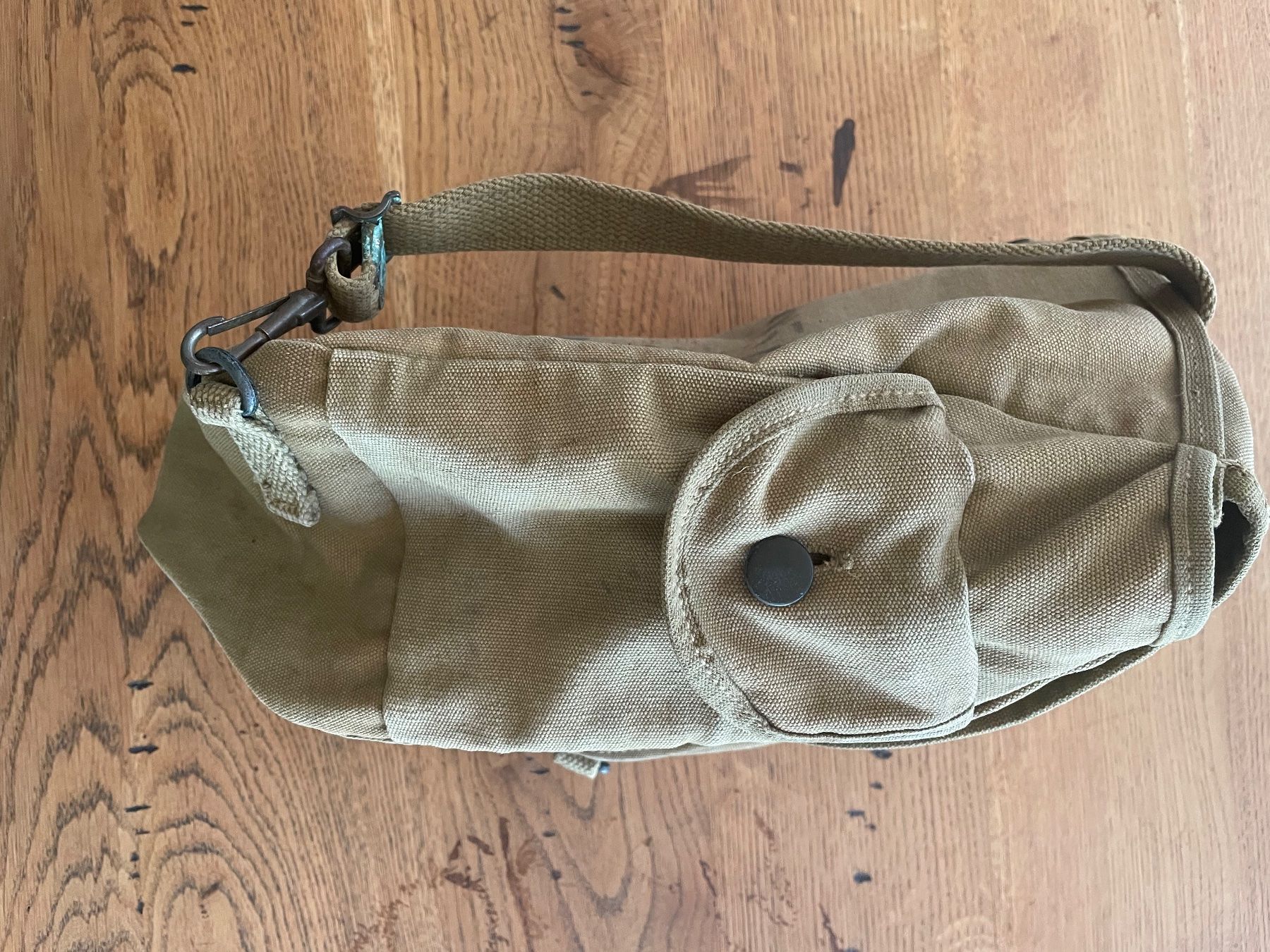 US Army Uniformi: Original WW2 US ARMY musette 1942 – Usato da Oberbütschel venduto da Woodie2005 4