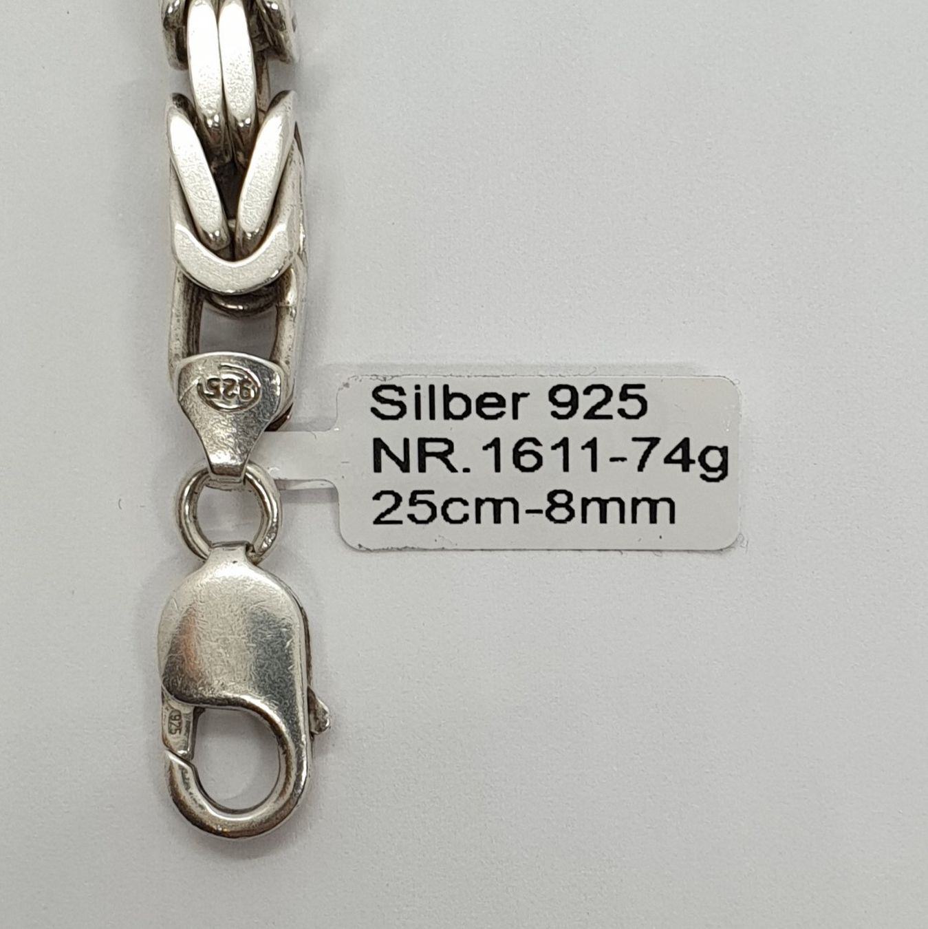 Bracciali & Braccialetti: Echt 925 Silber Königsarmband – Usato da Luzern venduto da Goldhaus-Luzern 3