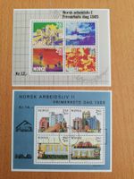 Norwegen: Blocks 1985/1986 mit Ersttagsstempel