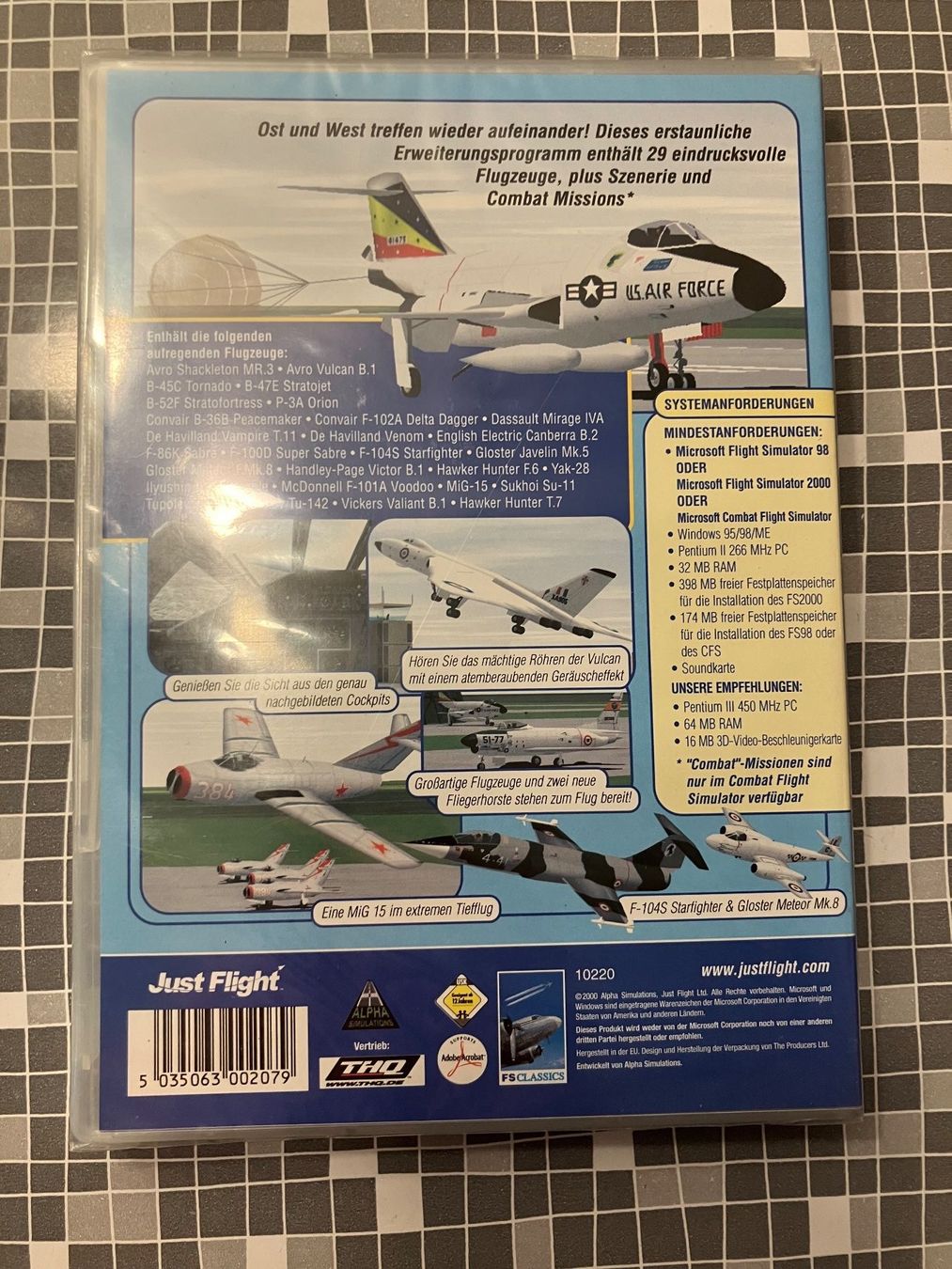 Giochi: Microsoft Flight Sim: AirPower - The Cold War - PC (sealed) – Nuovo e nell'imballaggio originale da Winkel venduto da Asdas87 1