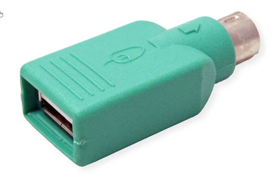 Tastiere: PS/2 - USB Maus-Adapter, schwarz, PS/2 - USB Adapter – Usato da Unterengstringen venduto da tmue1 5