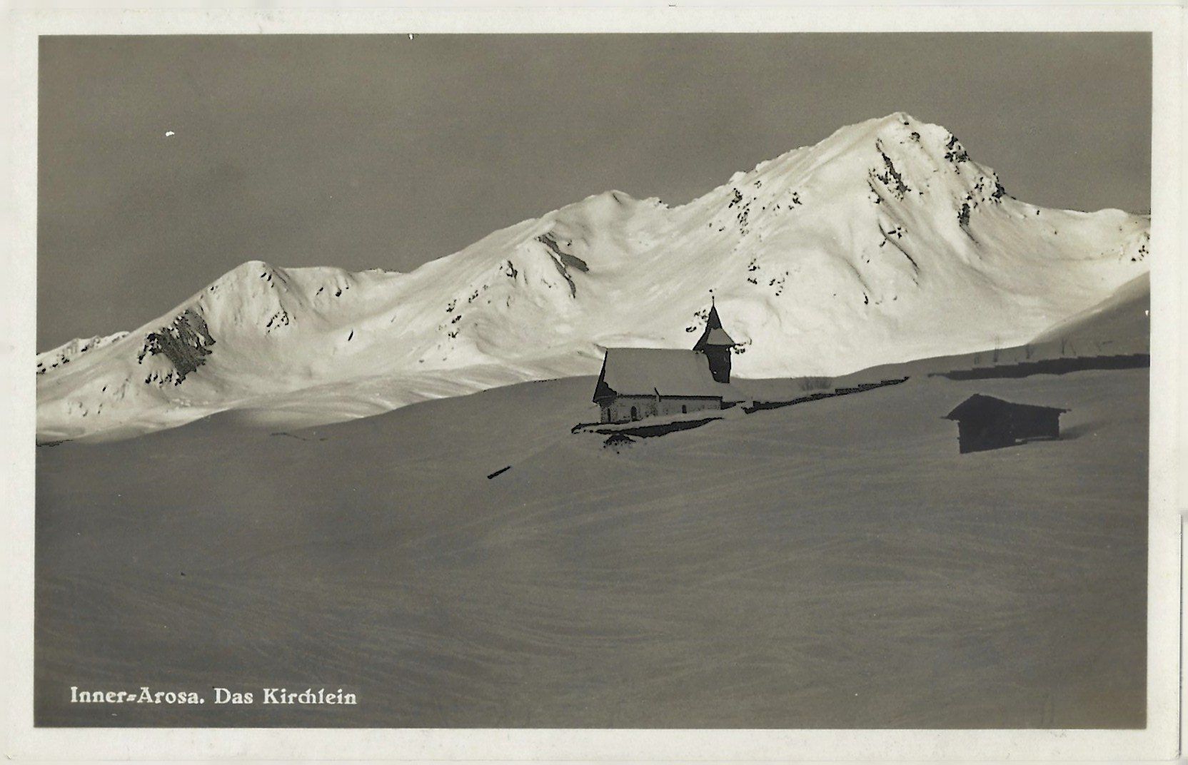 Cartoline postali: Inner-Arosa.  Das  Kirchlein – Usato da Bütschwil venduto da Jackson1A