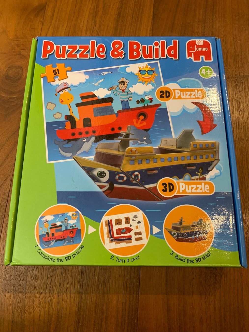 Puzzles: Piraten Puzzle 2D und 3D – Gebraucht aus Eschenbach SG von claudrup77