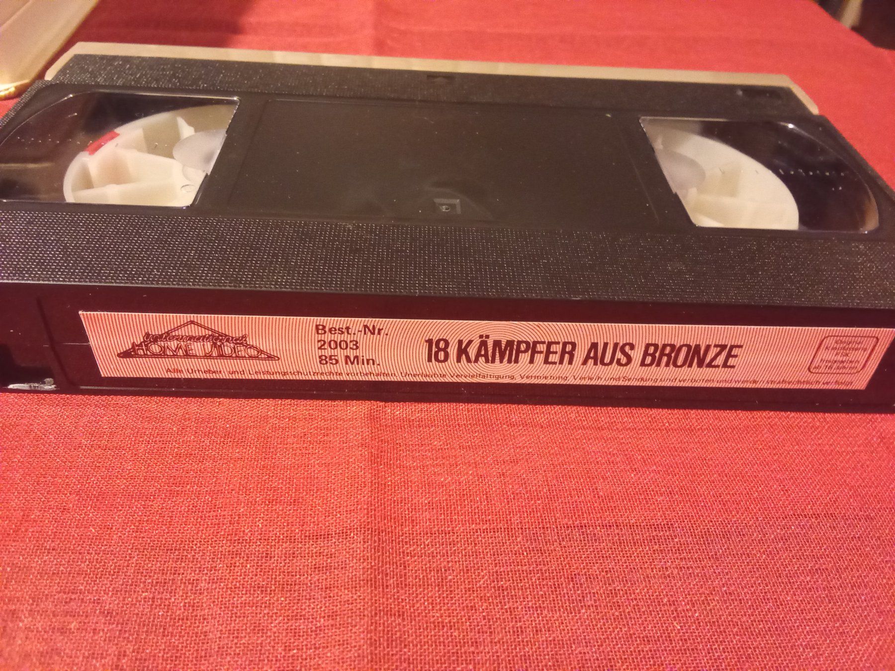 Alle VHS: 18 Bronzekämpfer Filmreihe 3x IHV VHS – Gebraucht aus Remetschwil von Hofiii 8