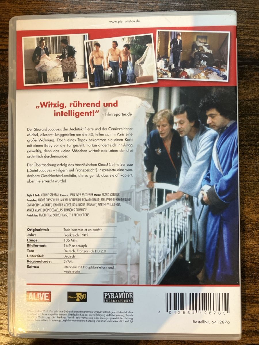 Tutti i DVDs: 3 Männer und ein Baby DVD – Usato da Glarus venduto da Jhuber78 1