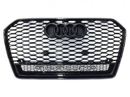 Calandre RS Audi A6 C7 2015 à 2018 Noir brillant
