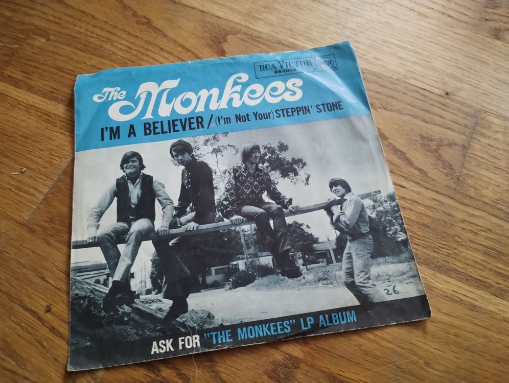 The Monkees - I'm a believer - Vinyl Single (Gebraucht) in Oetwil am ...
