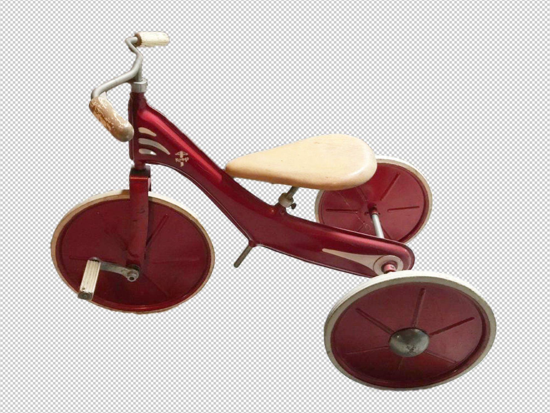 Fahrzeuge für Kinder: Antikes Kinderfahrrad Kemp – Gebraucht aus Basel von fukuro
