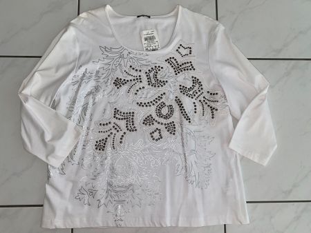Gerry Weber Pullover Pulli Sweatshirt Shirt Nieten 44