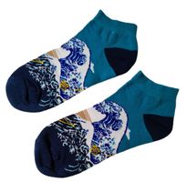 Sneaker-Socken Wellen / Waves / Meer / Sea