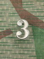 Ord. 1869–1898 Nummer 3 zu Tschako, Silber