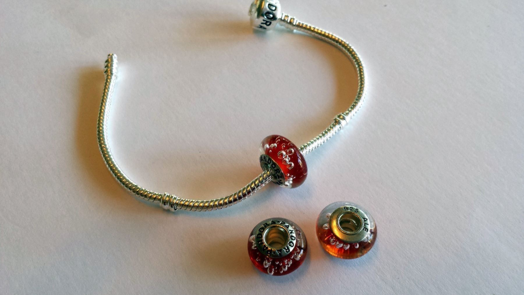 Perle (finte): Rote Glasperle – Nuovo (secondo la descrizione) da Langenthal venduto da flowersNbirds 2