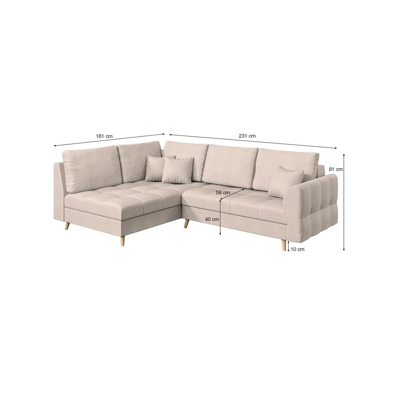 Divani: SOFA – Nuovo e nell'imballaggio originale da Zug venduto da Cheap-Shop 3