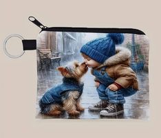 SÜSSES GELDTÄSCHLI *YORKIE IN LOVE* NEU
