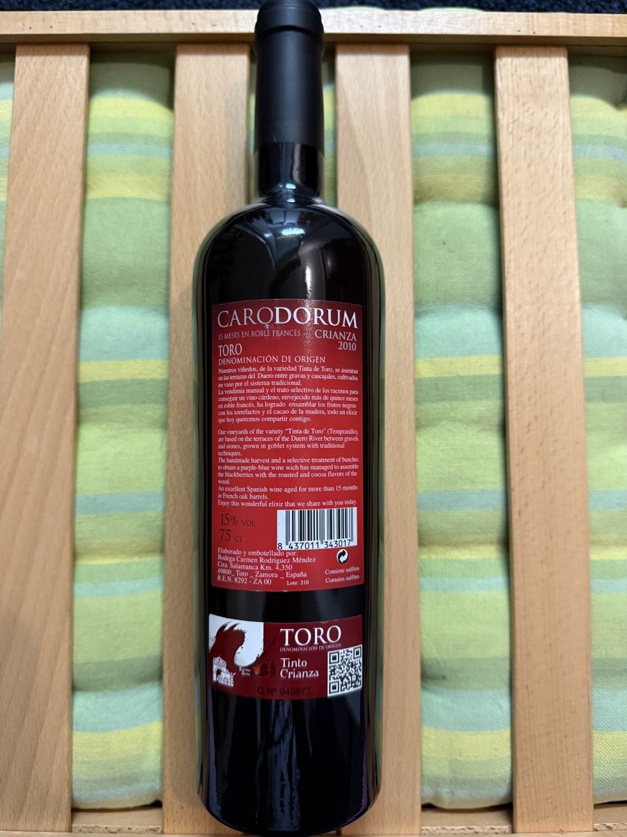 Vino: Carodorum Toro 2010 - 106 – Nuovo (secondo la descrizione) da Möhlin venduto da Palessandro91 1