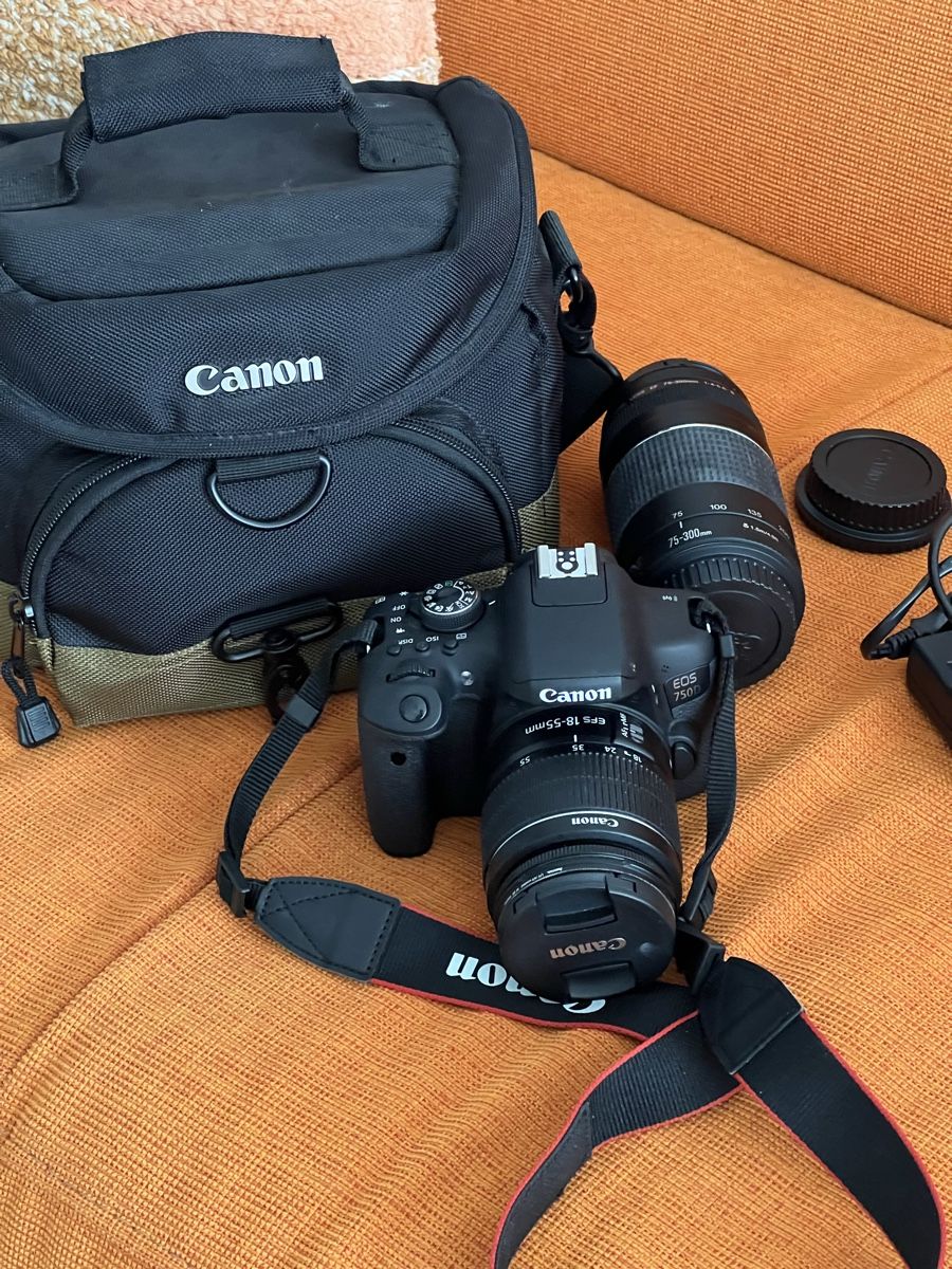 Canon Fotocamera: Canon EOS 750D mit Kameratasche – Usato da Basel venduto da beyzaerdo 3