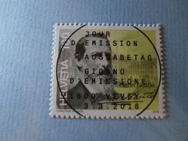 2016 Sondermarke Henri Nestlé 1580 ET Vollstempel