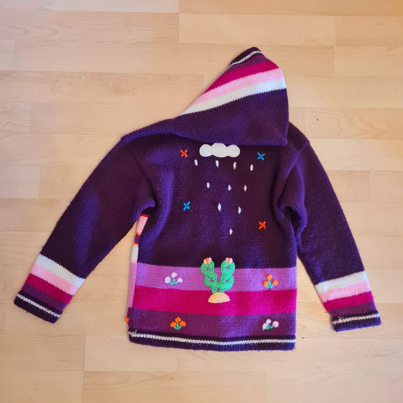 Jacken & Mäntel: Peru Kinder Strickjacke Grösse 122/128 – Gebraucht aus Lyss von waldfee10 2