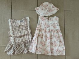 Süßes Mädchen Kleider Set, Gr. 74/80 - NEUWERTIG