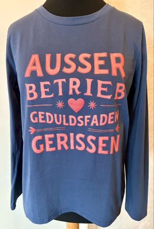 Sprüche Shirt, Grösse S