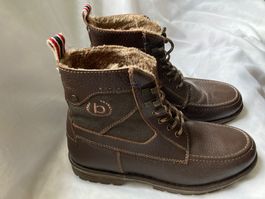Herren Winterschuhe Bugatti, Grösse 44, Leder, wie neu