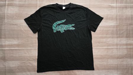 🆕 Schwarzes Shirt - XXL - Krokodil-Graphic-Print