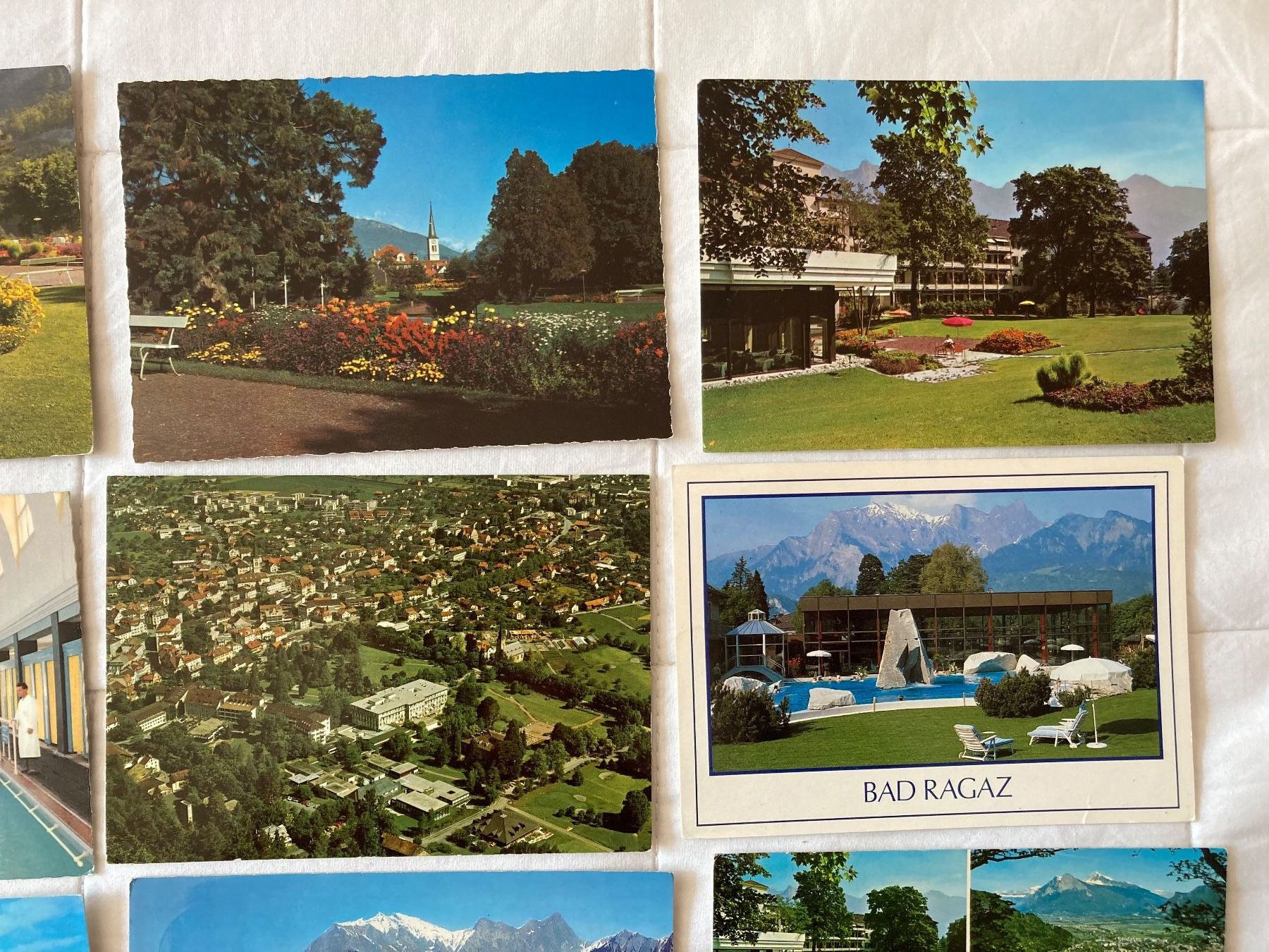 Cartoline postali: 16 AK Bad Ragaz – Usato da Zürich venduto da Tolima194 2