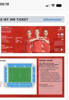 🇨🇭 CH – Israel 🇮🇱 | 4x WM-Playoff Sion | Reihe + E-Bon