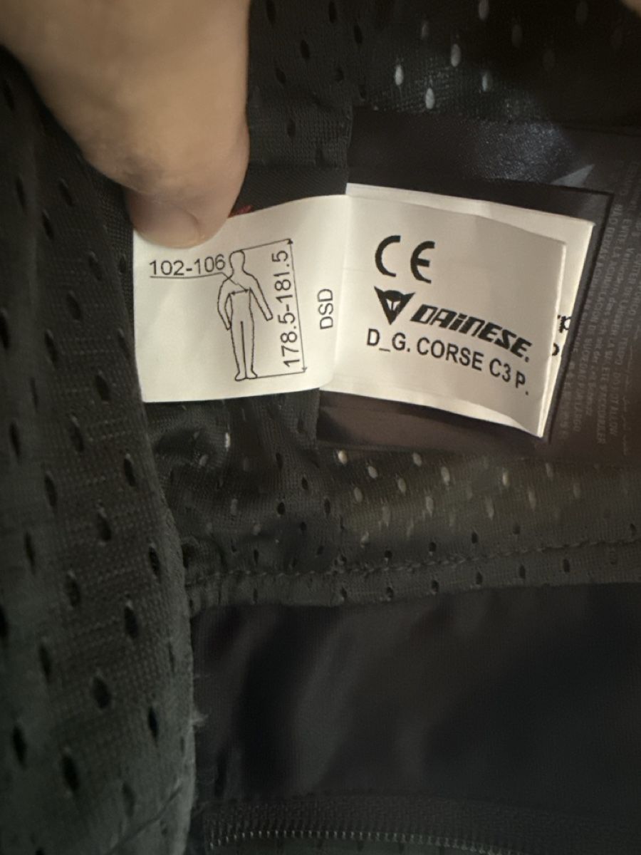 Dainese Giacche: Dainese C3 Ducati Corse Lederjacke Gr. 52 – Usato da Niederhünigen venduto da man_7ybw 3
