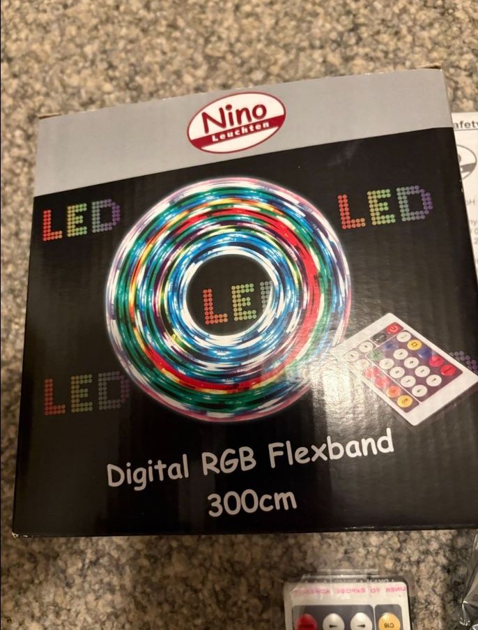 Ghirlande e barre luminose: Lange LED FLEXBAND leuchten! – Nuovo e nell'imballaggio originale da Saanen venduto da mia_vogr