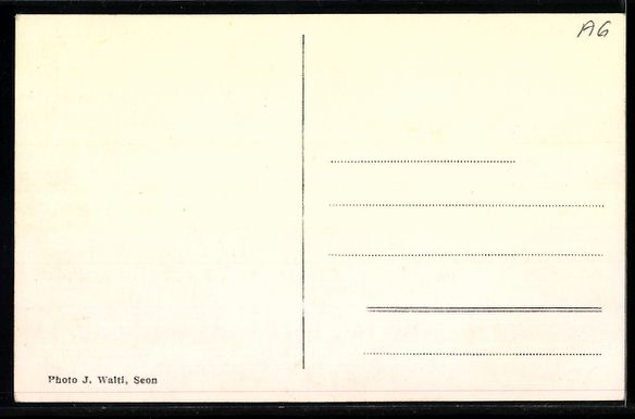 Cartoline postali: Tägerig /Aargau, Strassenpartie mit Wei – Usato da Berlin venduto da bartko-reher 1