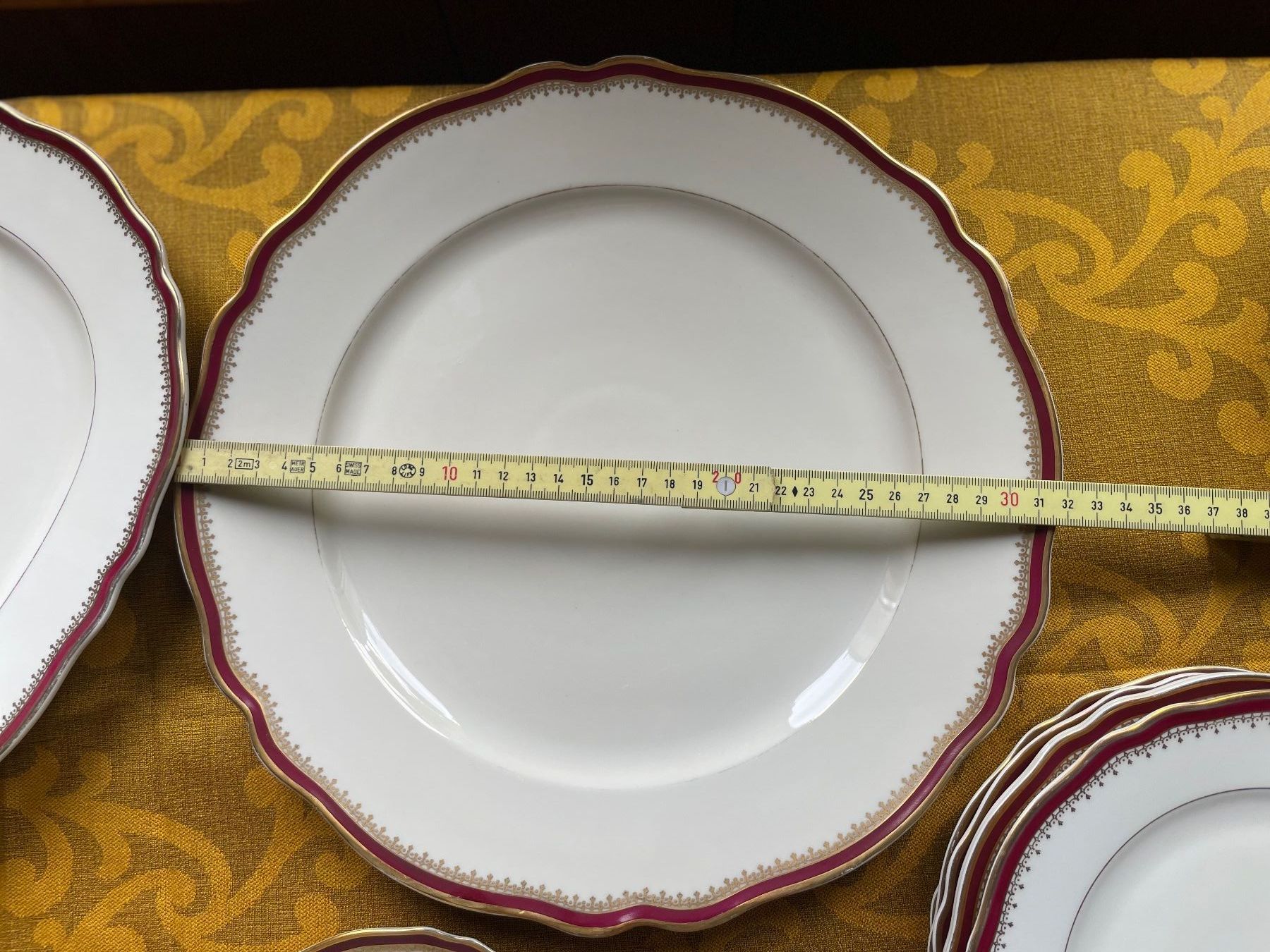 Set di piatti: Vintage Geschirr-Set, Winter-Design, – Usato da Bremgarten AG venduto da Schussi 5