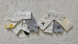 Neue Babysocken – 2 Packungen, Grösse 19–22 🧦
