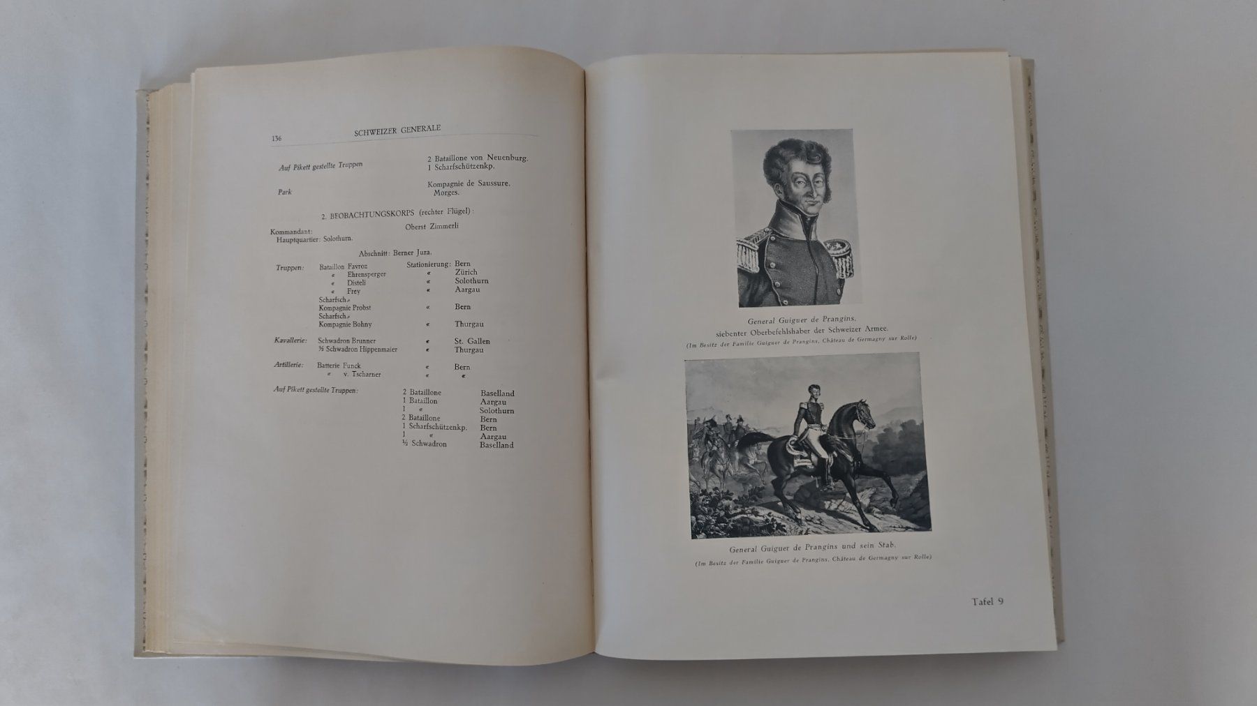 Libri: Schweizer Generäle / Von  Marignano bis 1914 / Buch 1932 – Usato da Bellach venduto da JingleJerry 6