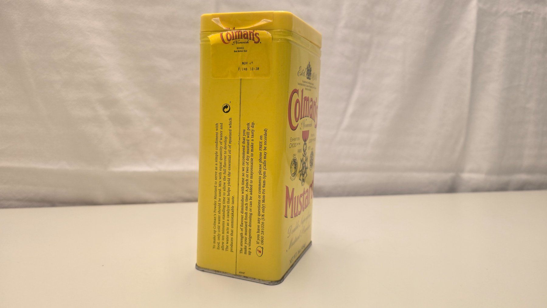 Cucine complete: Colman's Senf Dose, Limited Edition, gelb – Usato da Zürich venduto da Bobesfee 5