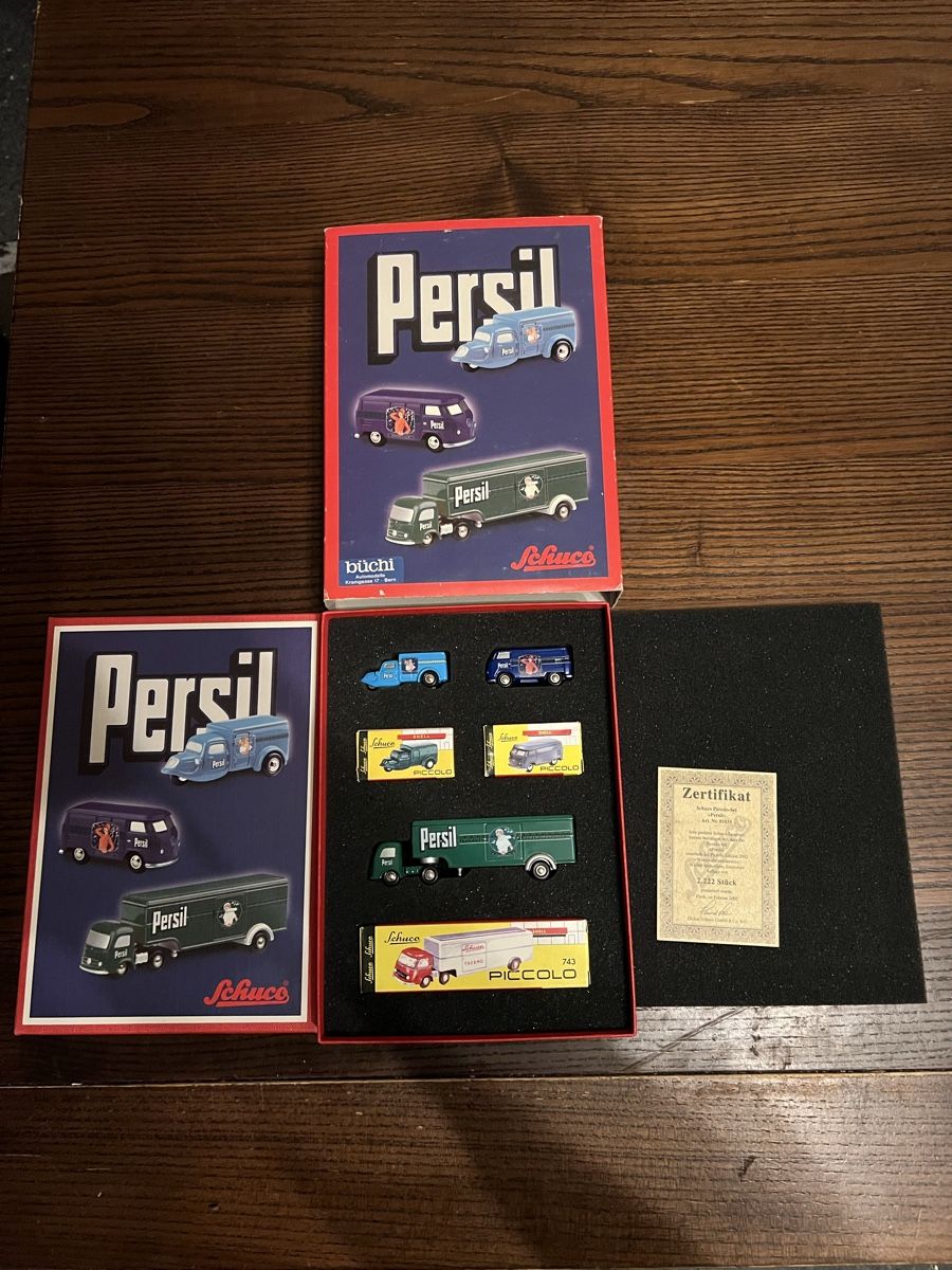 Schuco Modellini d'auto: Schuco Piccolo Persil set – Usato da Erlach venduto da foere
