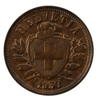 Schweiz / Suisse - 2 Rappen - 1930