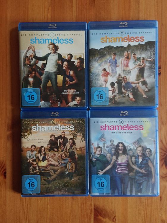 SHAMELESS Staffel 1 bis 4 auf Blu-Ray (Gebraucht) in Wilderswil für CHF ...