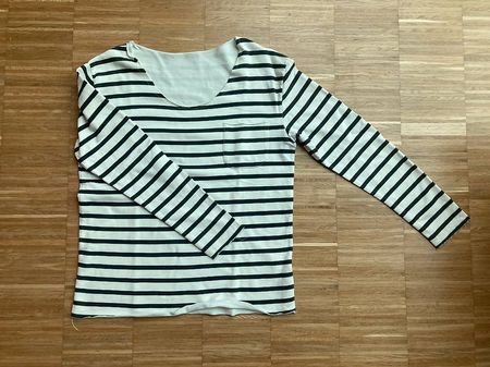 ANINE BING Striped Top, Langarmshirt, Gr. XS